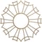 Ekena Millwork Augustus Wood Fretwork Pierced Ceiling Medallion, Hickory, 20"OD x 7"ID x 3/8"T CMWP20X20X0375AUHI - alternate 1